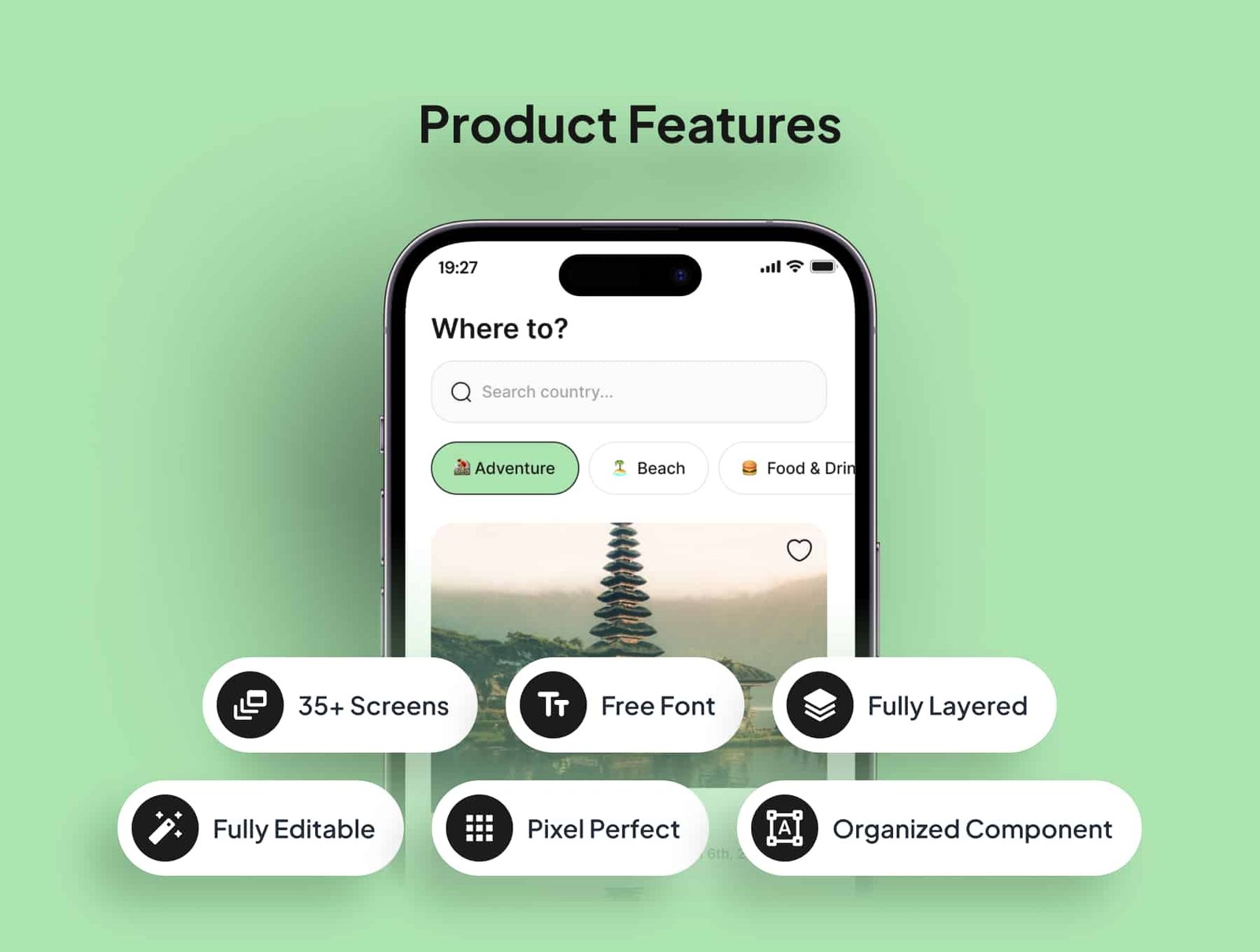 TRIPERZ - AI Trip Planner App UI Kit