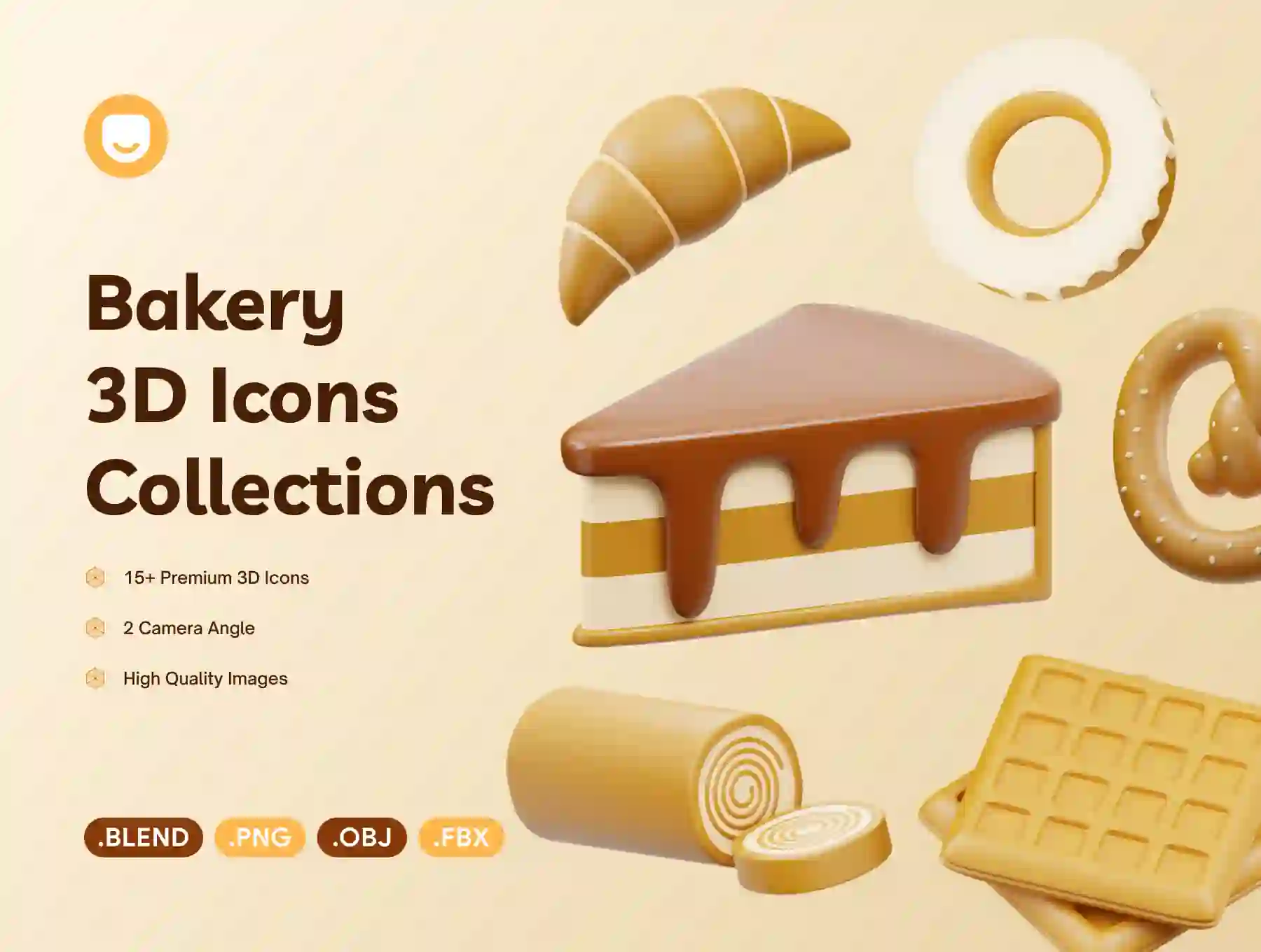 Bakery 3D Icon