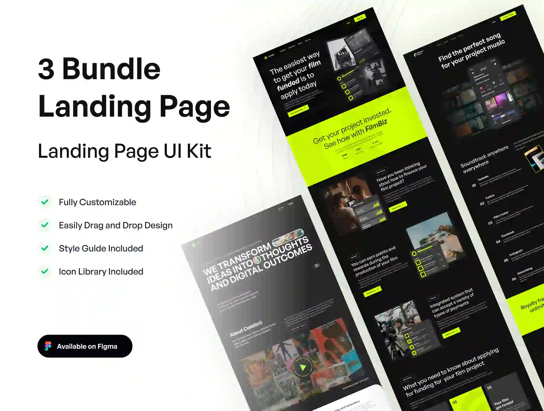 Bundle Landing Page UI KIT