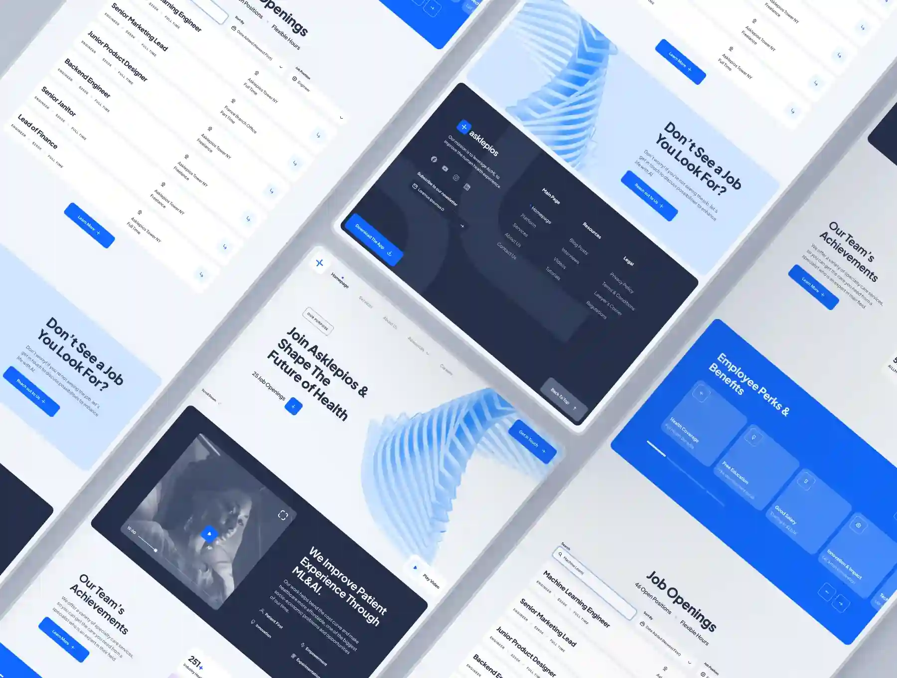 asklepios: AI Healthcare & Wellness Website