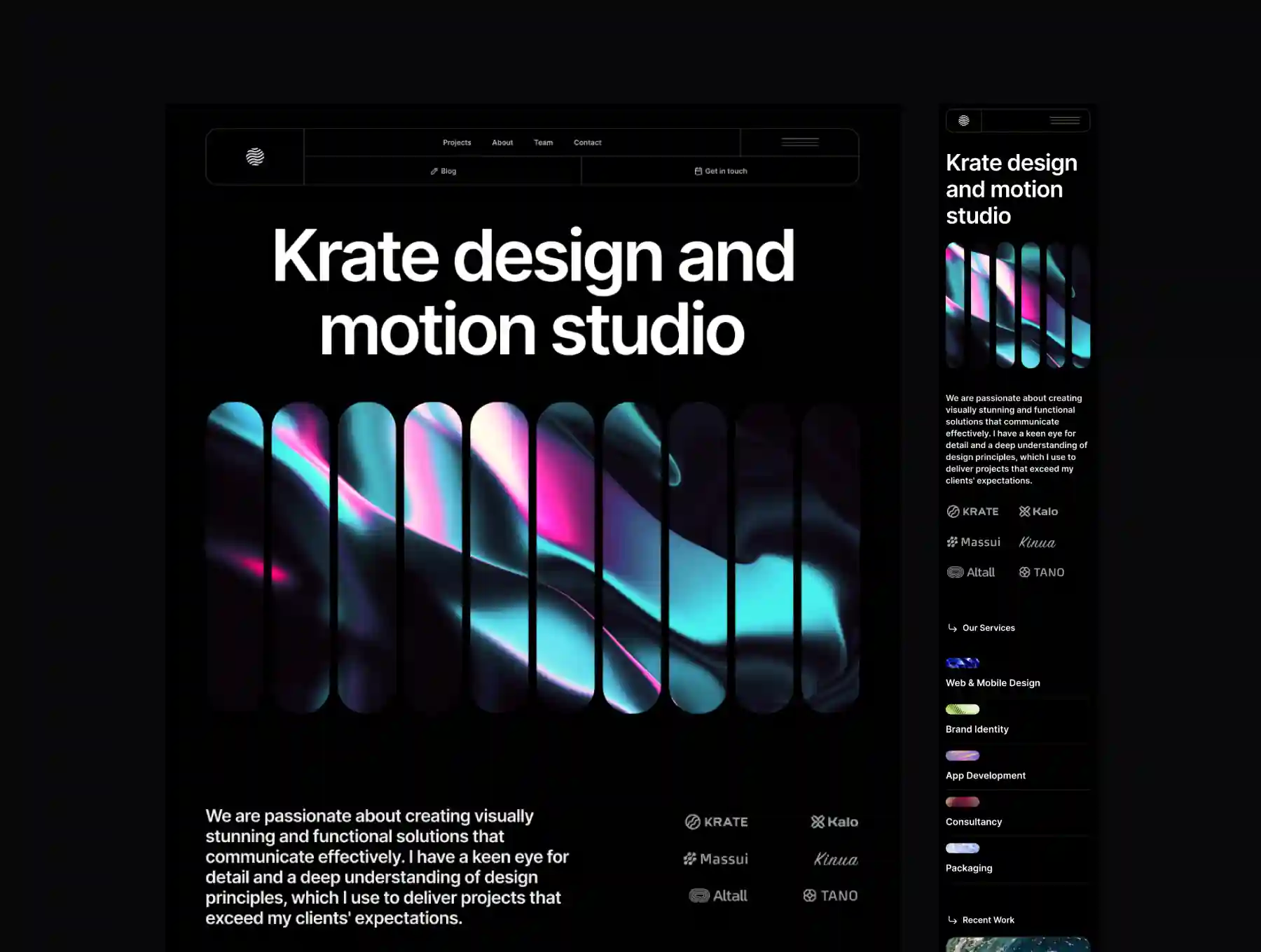 Krate - Agency Template
