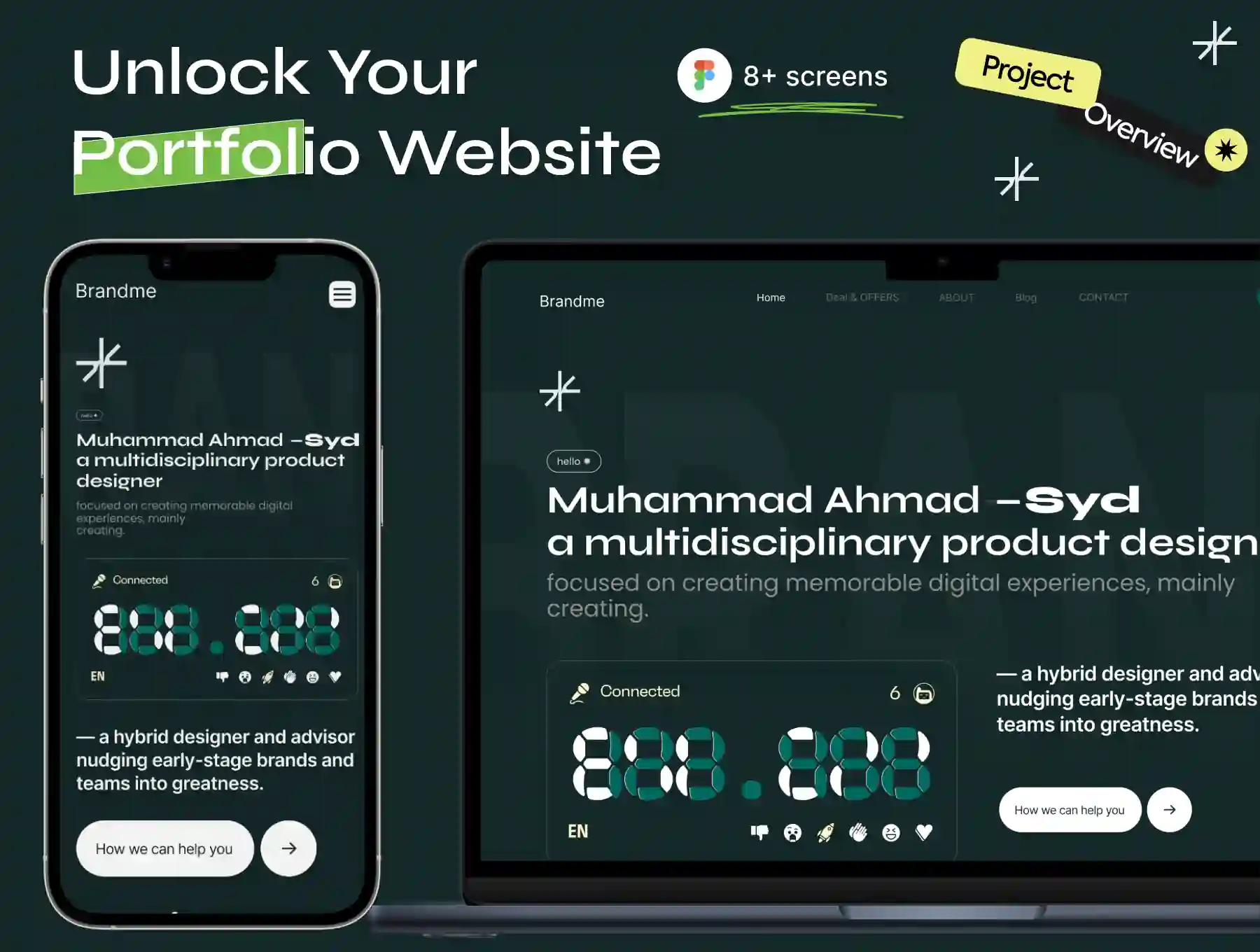 Portfolio website & Resume & Portfolio Kit